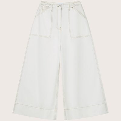 Merlette NYC Violette Jean in Ecru - Image 1