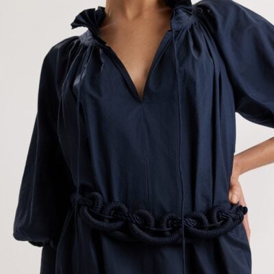 Merlette NYC Uppsala Belt in Navy - Image 2