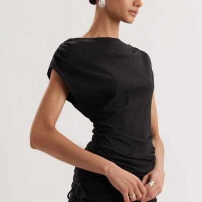 Merlette NYC Sufi Top in Black - Image 2
