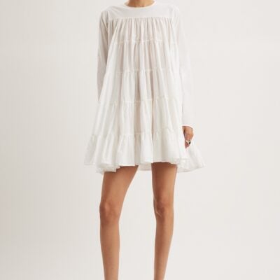 Merlette NYC Soliman Dress in White - Image 2