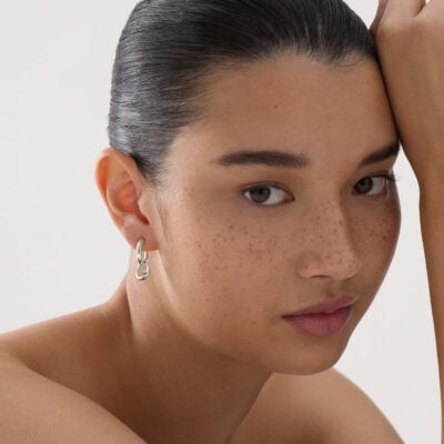 NAJO Whisper Hoop Earring — Sterling Silver - Image 2