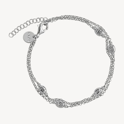 NAJO Volare Layered Bracelet — Sterling Silver - Image 1