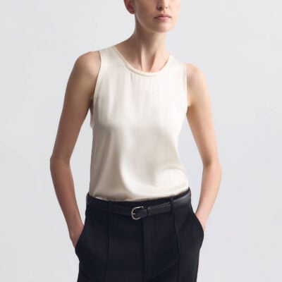 Nili Lotan MOKA SILK TANK — StyleFabric-2 - Image 2