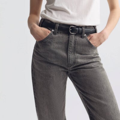 Nili Lotan AMELIA BELT — BLACK - Image 1