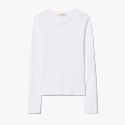 Nili Lotan EMELIE LONG SLEEVE TEE — StyleFabric-1 - Image 1