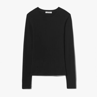 Nili Lotan EMELIE LONG SLEEVE TEE — StyleFabric-1 - Image 2