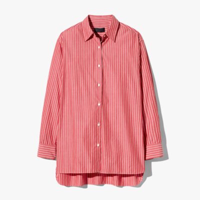 Nili Lotan YORKE STRIPED COTTON SHIRT — StyleFabric-1 - Image 2