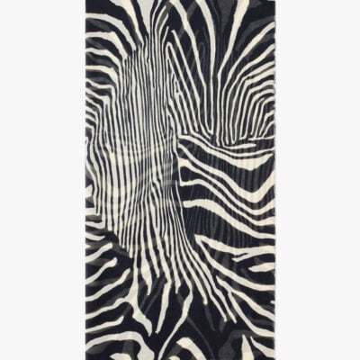 Nili Lotan ZEBRA SCARF — ZEBRA PRINT - Image 1