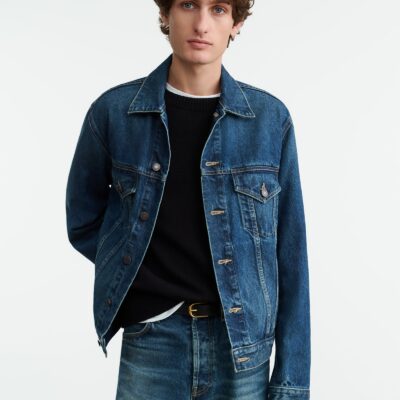 Nili Lotan ZACHARY DENIM JACKET — SIMON WASH - Image 2