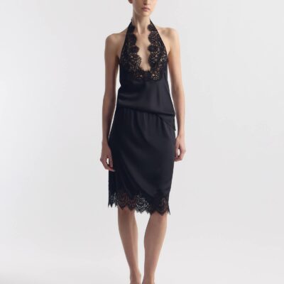 Nili Lotan THEA LACE SILK SKIRT — VINTAGE LEOPARD PRINT - Image 2