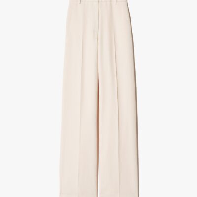 Nili Lotan RIVERS WOOL PANT — STONE - Image 1