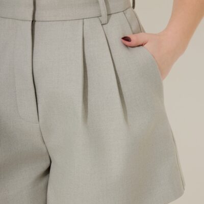 Odd Muse Wool Mix Tailored Shorts — XXS - Image 1