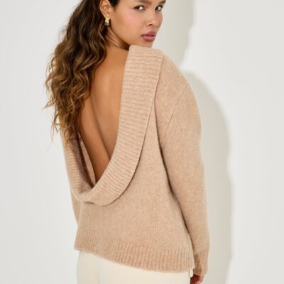 Odd Muse Wool Low Back Knitted Jumper — XS - Image 1