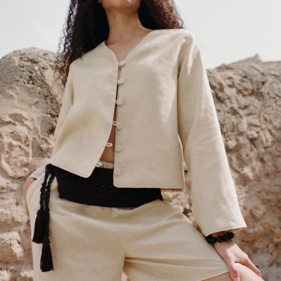Posse LUCIA LONG SLEEVE BLOUSE — XXS - Image 2