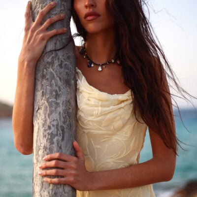 Rat & Boa Elara Dress Yellow — XXS - Image 1