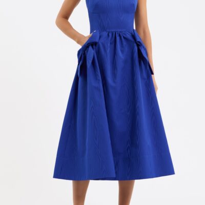 Rebecca Vallance Teles Bow Midi Dress — 4 - Image 2