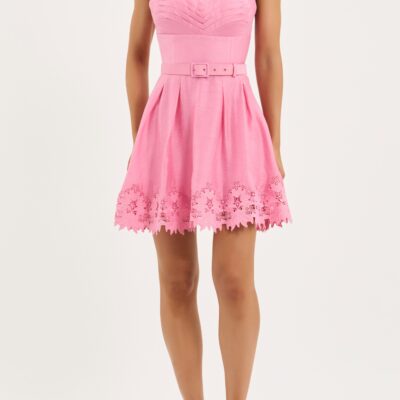Rebecca Vallance Petalite Halter Mini Dress — 4 - Image 2