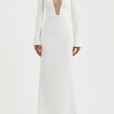 Rebecca Vallance Melva Long Sleeve Gown — 4 - Image 2
