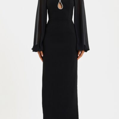 Rebecca Vallance Livia Long Sleeve Gown — 4 - Image 2