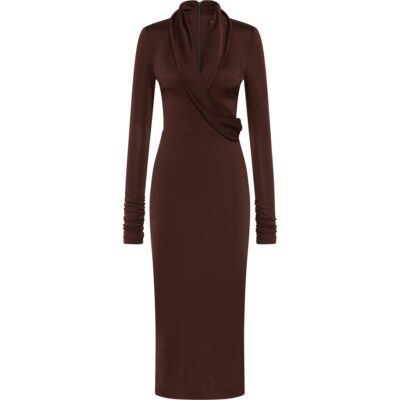 Rebecca Vallance Hazine Long Sleeve Midi Dress — 4 - Image 1
