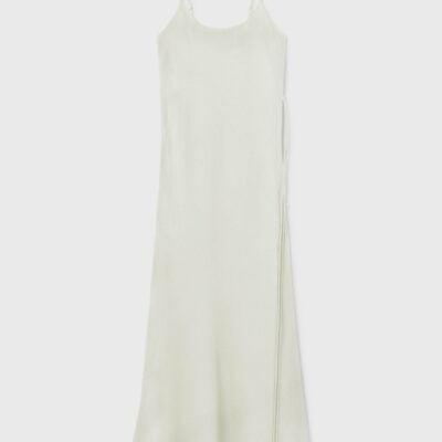 Silk Laundry Wool Silk 1996 Dress Off-White - Image 1