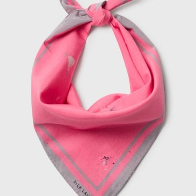 Silk Laundry Twill Scarf Hog Wash - Image 2