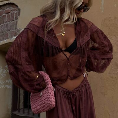 Spell Teodora Lace Blouse — XXS - Image 1