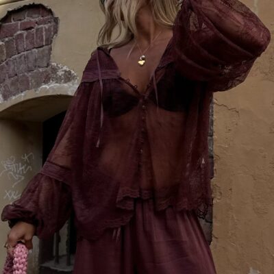 Spell Teodora Lace Blouse — XXS - Image 2