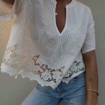 Spell Kala Short Sleeve Blouse — XXS - Image 2