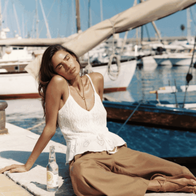 Spell Jessa Pointelle Cami — XXS - Image 2