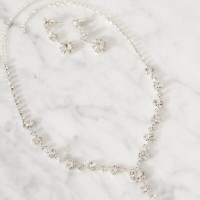 St Frock august + delilah Be Mine Necklace and Earrings Set in Silver — O/S - Image 2