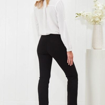 St Frock Workflow Stretch Yoga Pants In Black — 8 - Image 2