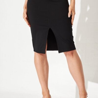 St Frock Workflow Stretch Pencil Skirt In Black — 8 - Image 1