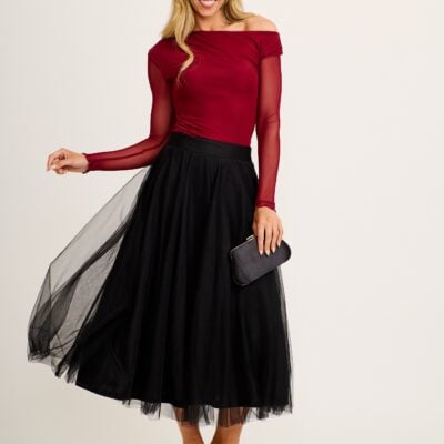 St Frock Wannabe Tulle Skirt In Black — 8 - Image 2