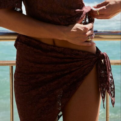 Summi Summi WAIST TIE - CHOCOLAT - Image 1