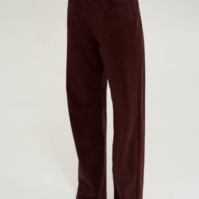 Summi Summi VEGAN SUEDE JEAN - SYRAH — XS - Image 2