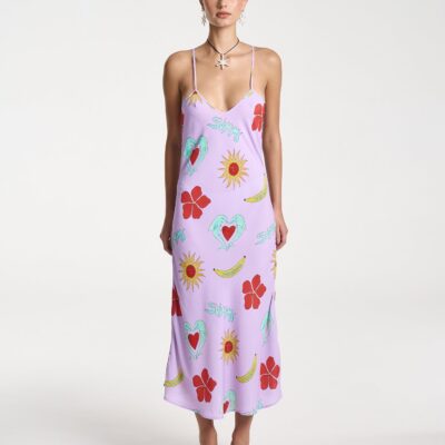 Summi Summi SIREN MIDI - LILAC TROPPO — XS - Image 1