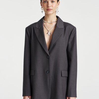 Summi Summi OS BLAZER - GREY GLIMMER — XS - Image 1