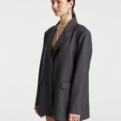 Summi Summi OS BLAZER - GREY GLIMMER — XS - Image 2