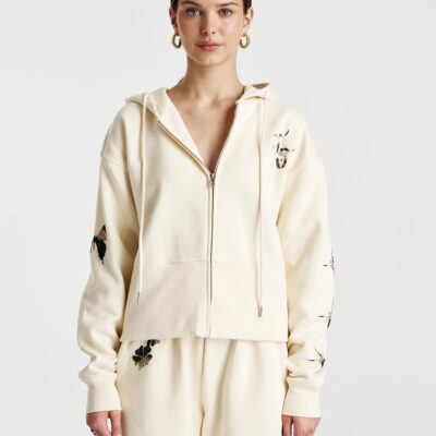 Summi Summi MOTIF HOODIE - VANILLA — XS - Image 1