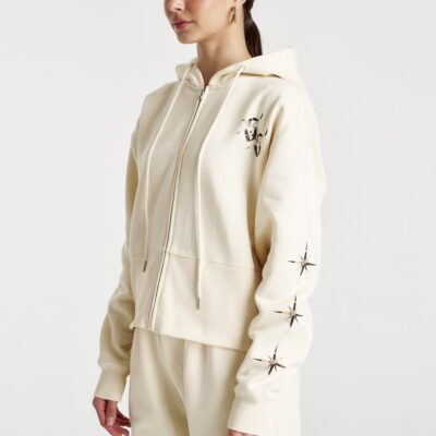 Summi Summi MOTIF HOODIE - VANILLA — XS - Image 2