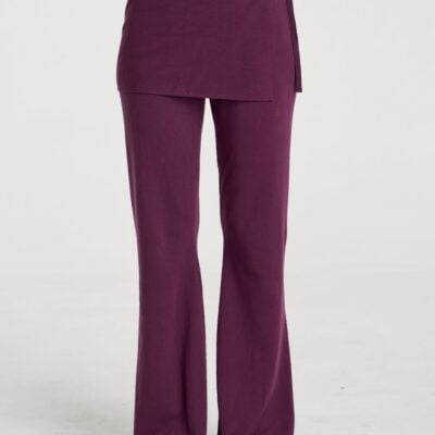 Summi Summi LOUNGE WRAP PANT - MULBERRY — XS - Image 2