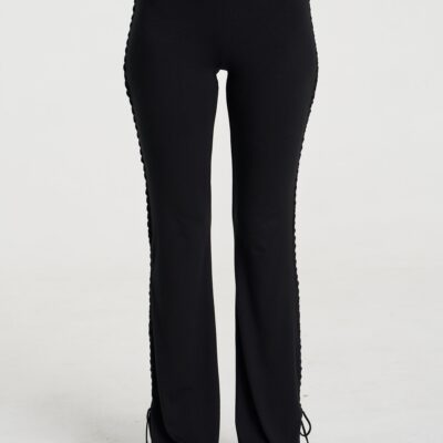 Summi Summi EVE TIE PANT - BLACK — XS - Image 2