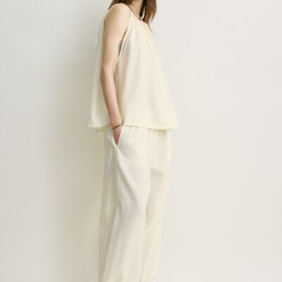 Toteme Parachute halter top off-white - Image 2