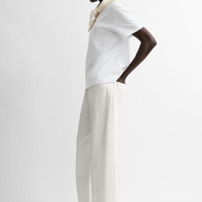 Toteme Scarf tee white/ecru — XXS - Image 2