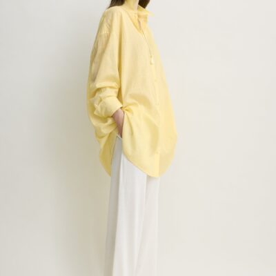 Toteme Long summer shirt buttercup - Image 2