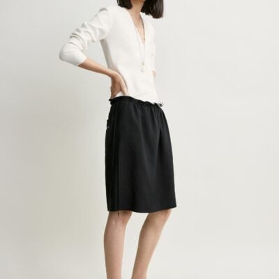 Toteme Silk pj skirt black - Image 1