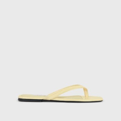 Toteme Naplack flip flops buttercup - Image 1