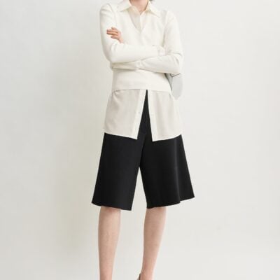 Toteme Knit shorts black petite — XXS(S) - Image 2