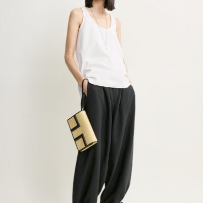 Toteme Parachute trousers black petite — 30S - Image 1